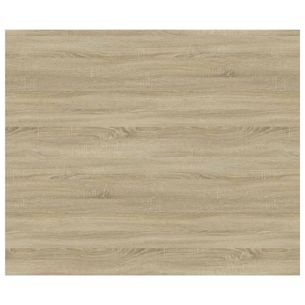 Floating Shelf Boards Storage 8 Pieces Sonoma Oak 60x50x15cm