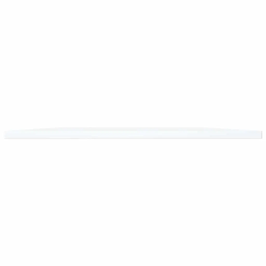 Floating Bookshelf Boards 4 Pieces White Storage Shelves Wall Mounted Display