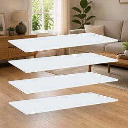 Engineered Wood Floating Wall Mounted Storage Shelves