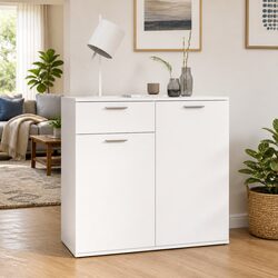 Engineered Wood Sideboard Cabinet 80x36x75cm with Storage
