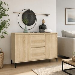 Functional Sideboard with Storage Solutions