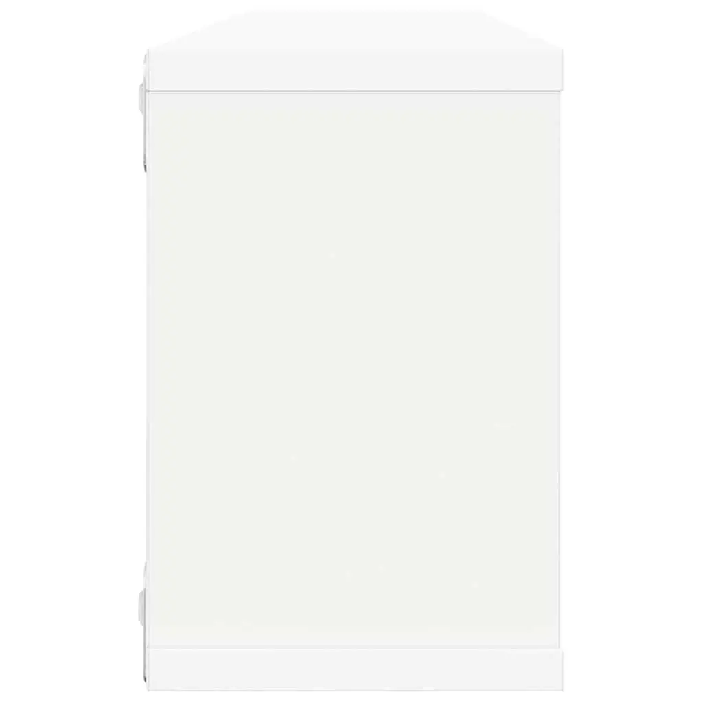 Wall Cube Shelves 6 Piece Set White Storage Display Floating Shelving Unit