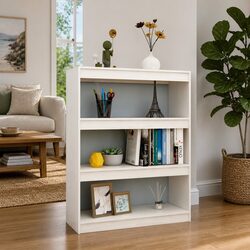Pinewood Book Cabinet Shelf 100x30x103 cm