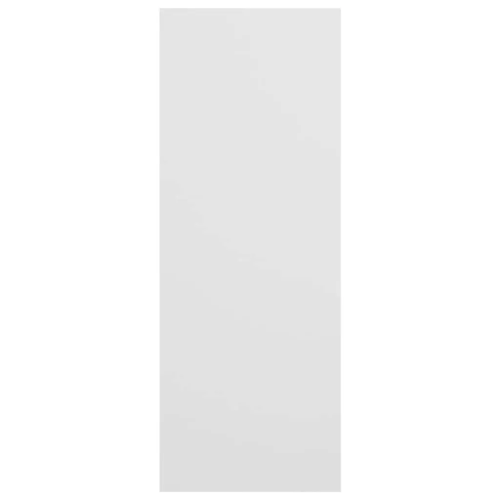 Console Table Compact Storage White 78L x 30W x 80H cm