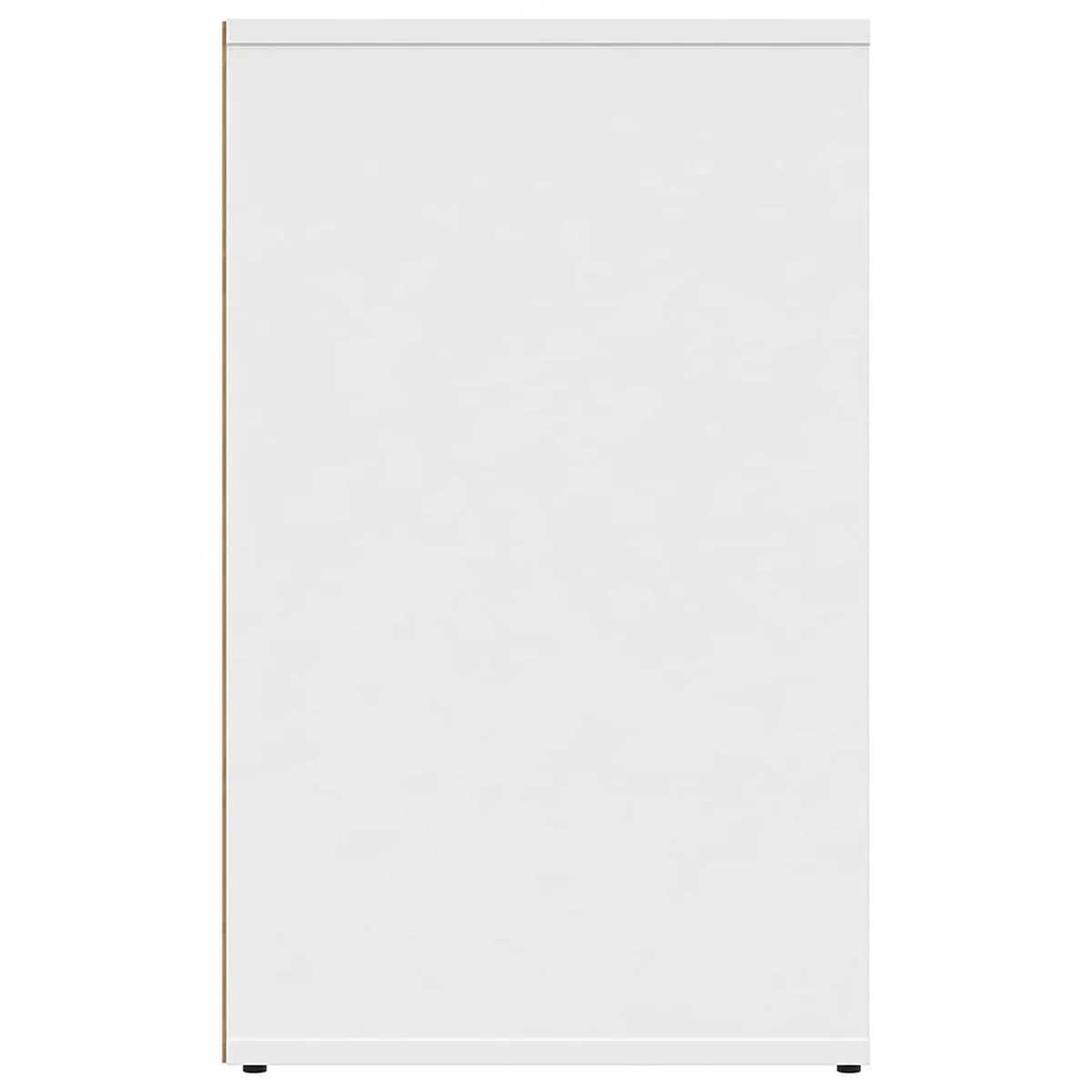 Dressing Cabinet Engineered Wood Smooth Surface Spacious White