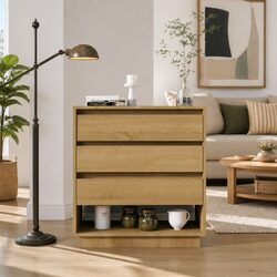 Functional Brown Sideboard Cabinet 70x41x75cm