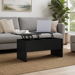 Modern Coffee Table with Lift Top and Storage Compartments