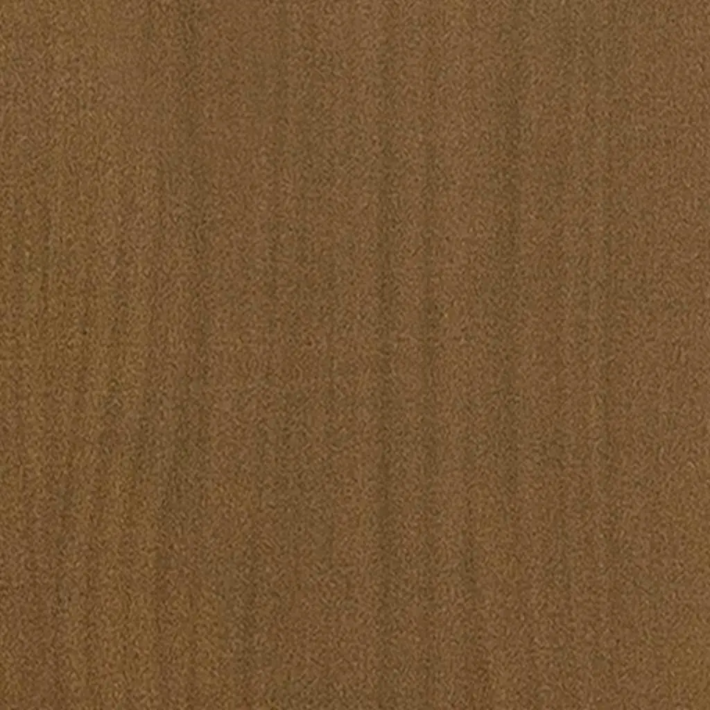 Coffee Table Solid Pinewood Storage Honey Brown 110 x 50 x 34 cm