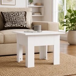 Durable White Coffee Table with Modern Design