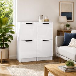 Engineered Wood Sideboard Cabinet 30x30x70cm