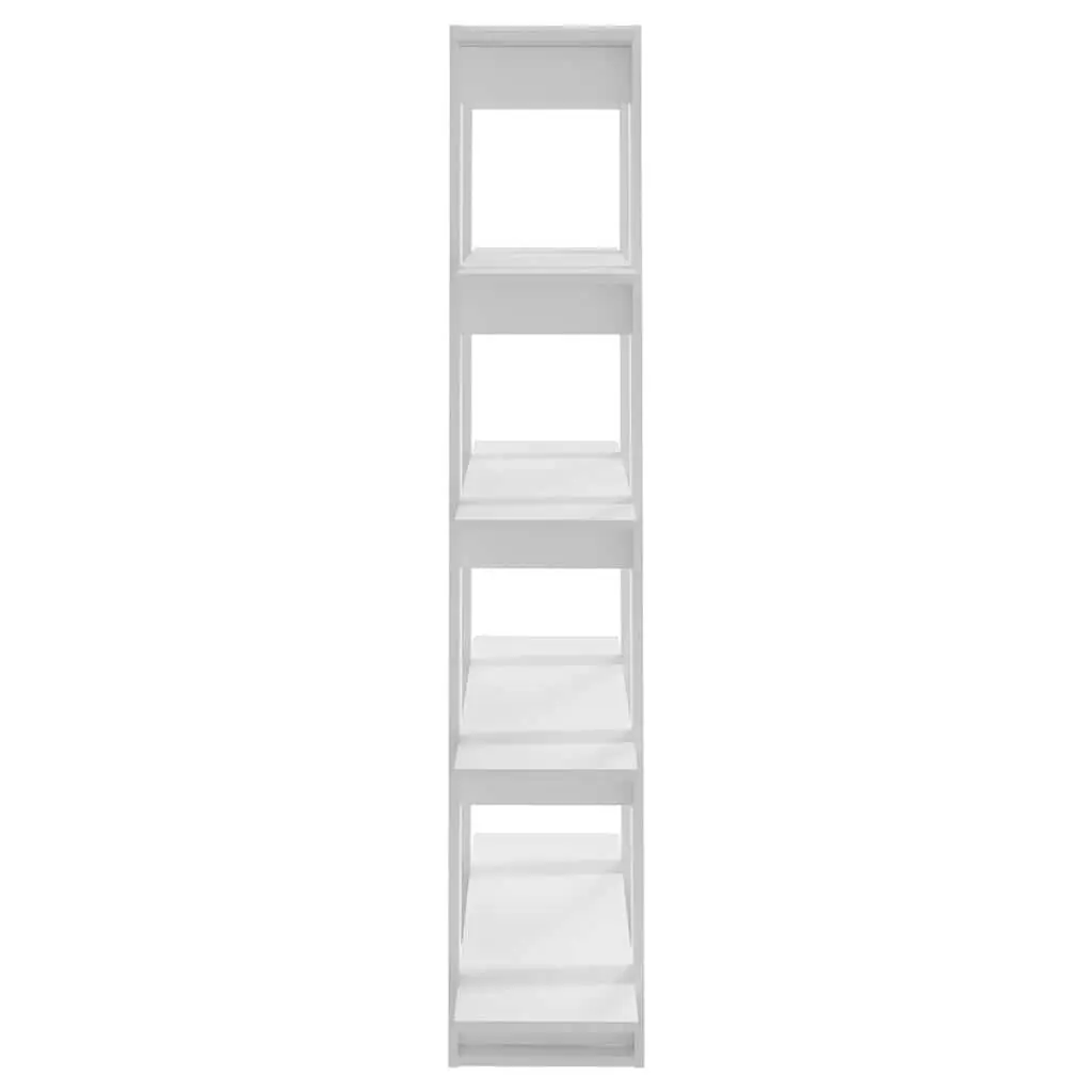 White Shelving Unit Room Divider Storage Organizer 100x30x160cm Book Cabinet