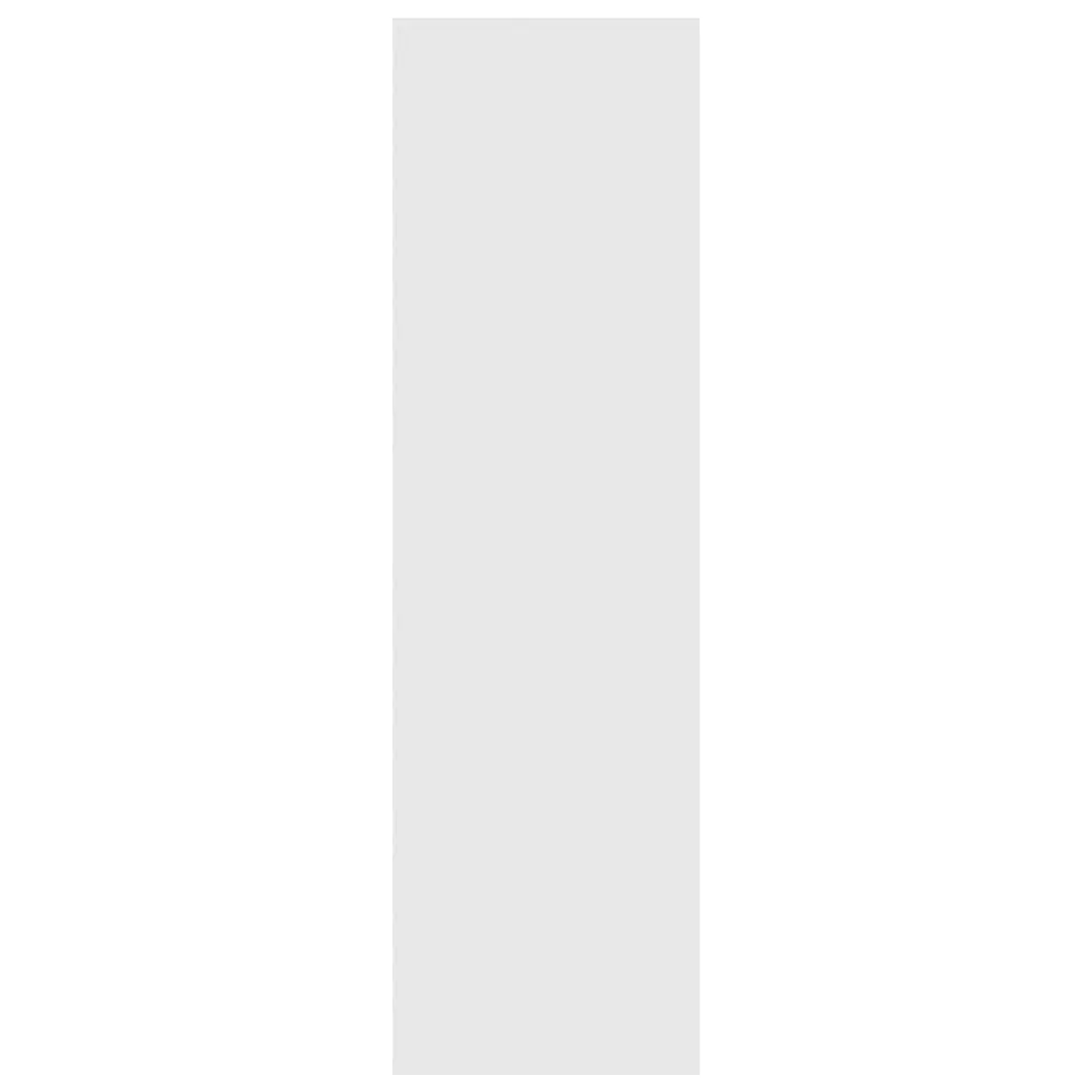 Book Cabinet Room Divider Sturdy White Wooden Shelving Unit 60 x 30 x 103 cm