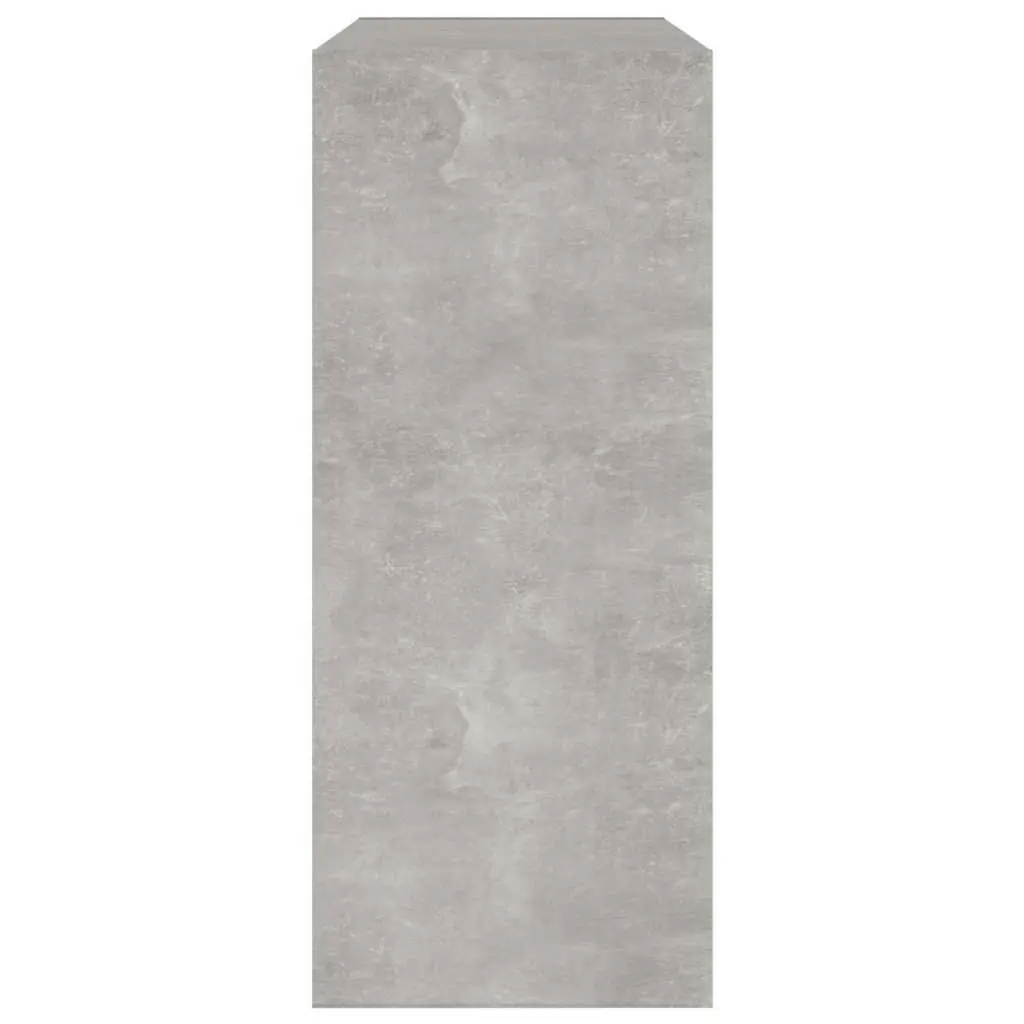 Book Cabinet Room Divider Grey Engineered Wood 80W x 30D x 72H cm