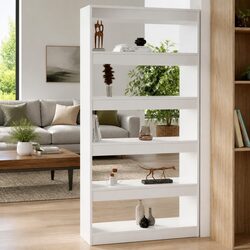 High Gloss White Book Cabinet Room Divider Specifications