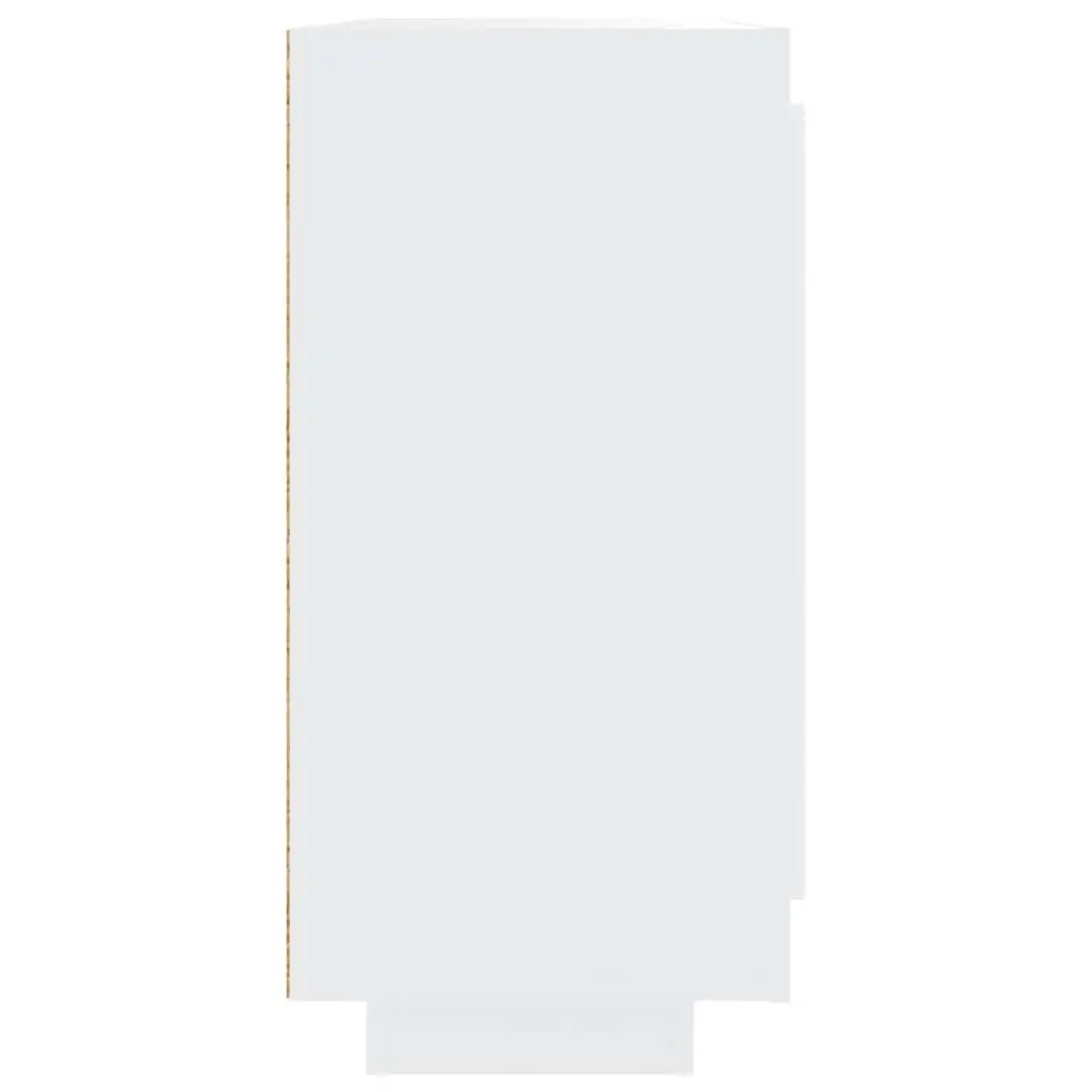 Sideboard Storage Cabinet Ample Space 92 x 35 x 75 cm White