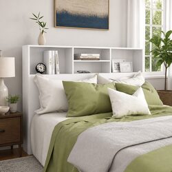 Headboard Cabinet for Efficient Bedroom Storage Solutions