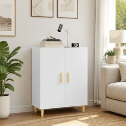 Storage Buffet Sideboard Cabinet 70x34x90cm in White