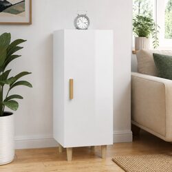White High Gloss Storage Sideboard Cabinet
