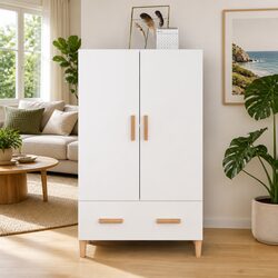 Engineered Wood Highboard Storage Cabinet 70x31x115 cm