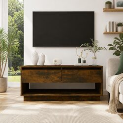 Functional Brown TV Cabinet 102x41x44 cm