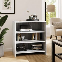 Grey Storage Sideboard Cabinet with 3 Internal Shelves