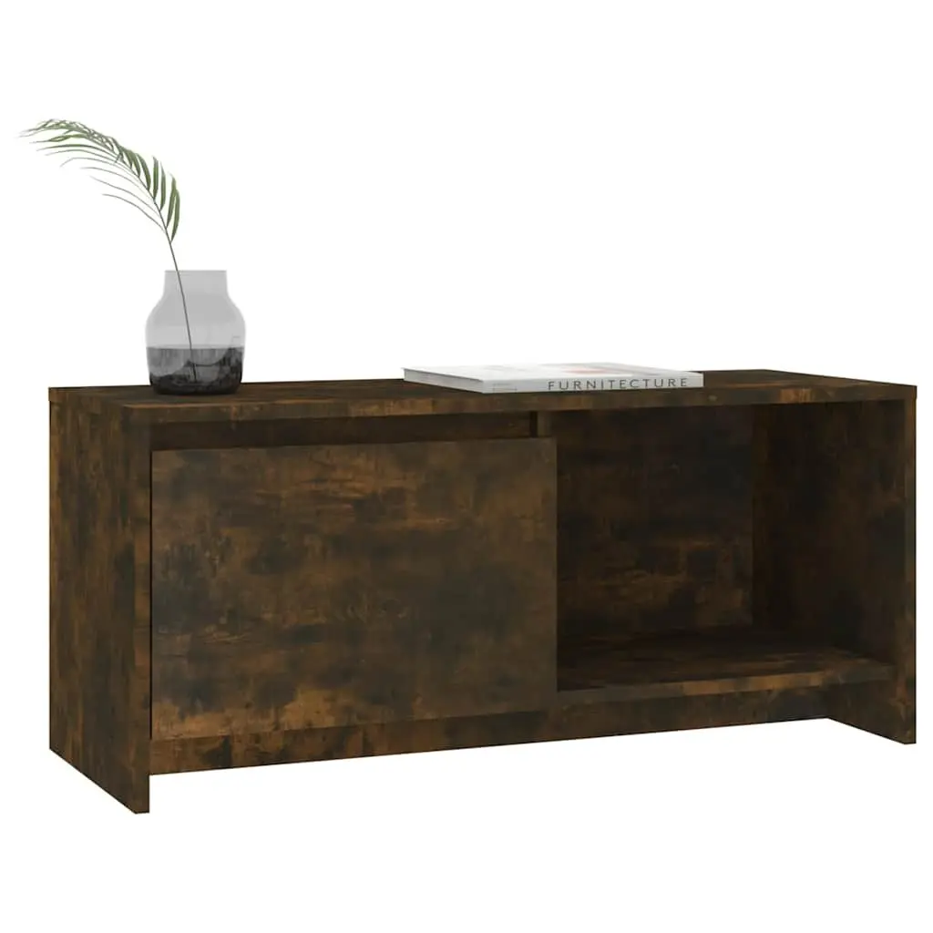 TV Cabinet Lowboard Durable Brown 90 x 35 x 40 cm