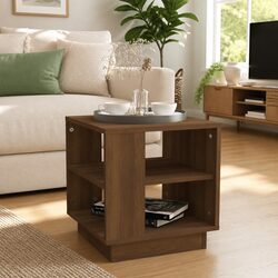 Sturdy Brown Coffee Table for Living Room Use