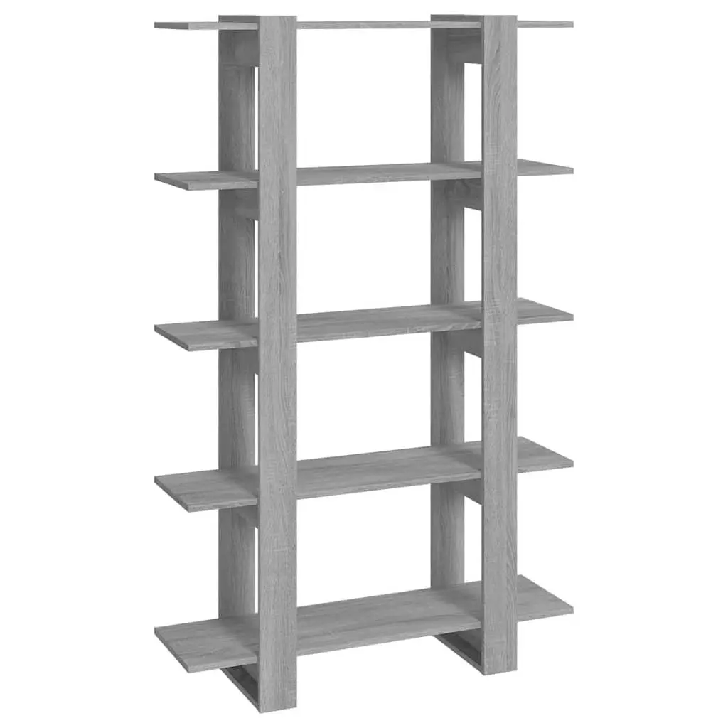Book Cabinet Room Divider Grey Sonoma Shelving Unit Storage Organiser