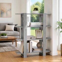 Grey Shelving Unit and Room Divider Specifications