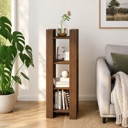 Solid Pine Wood Book Cabinet and Room Divider