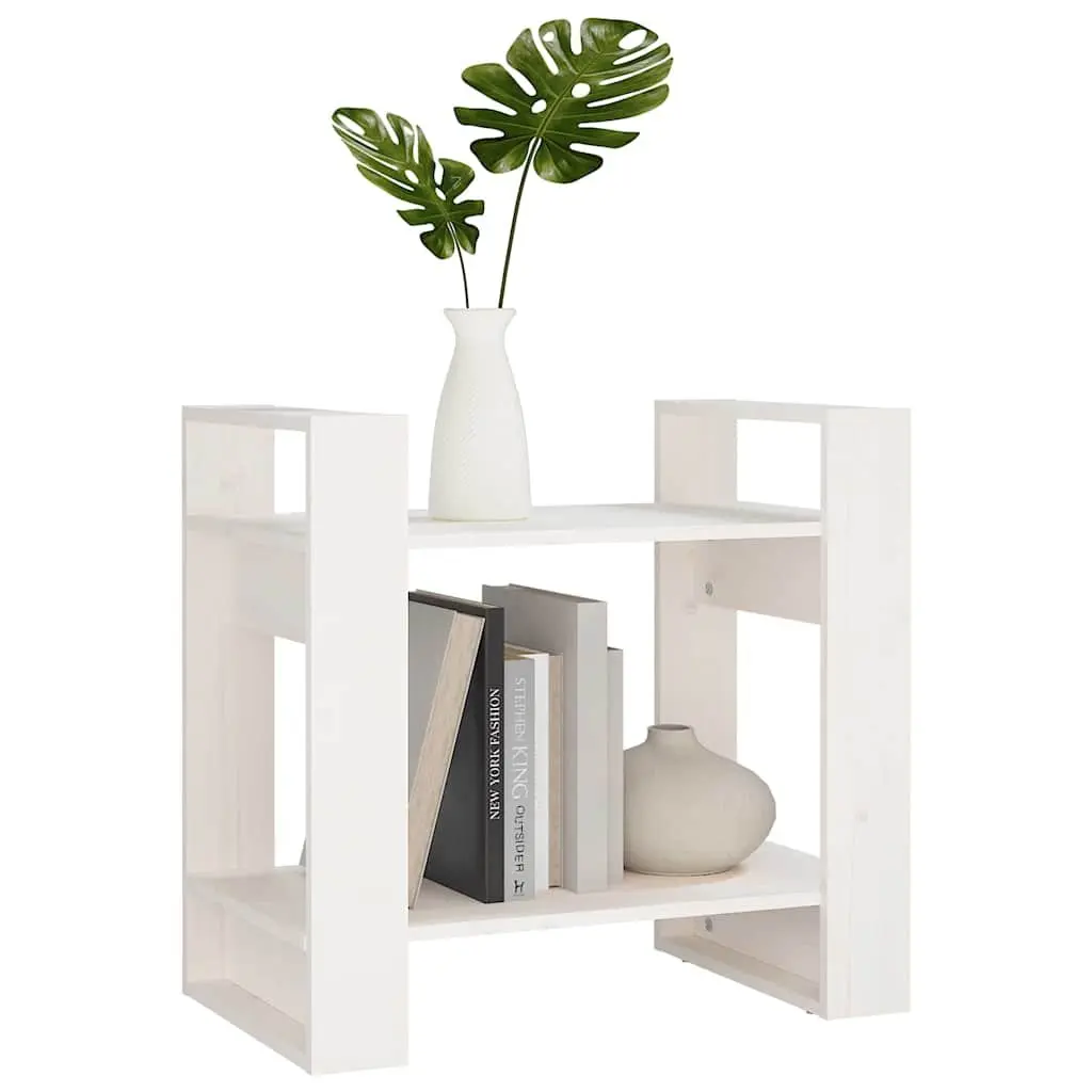 Wooden Book Cabinet Room Divider White Storage Shelving Unit Home Organiser