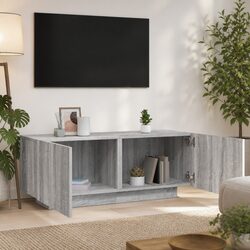 Modular Grey Sonoma Engineered Wood TV Cabinet