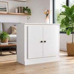 Engineered Wood Sideboard Storage Cabinet 70x35.5x67.5 cm