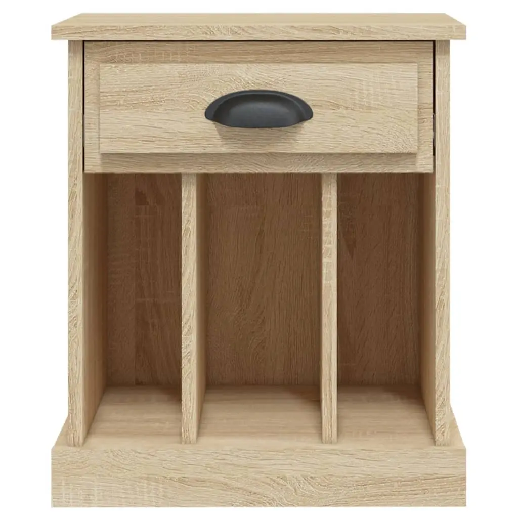 Bedside Cabinets Storage Drawer 43x36x50 cm Brown Sonoma Oak 2 Piece