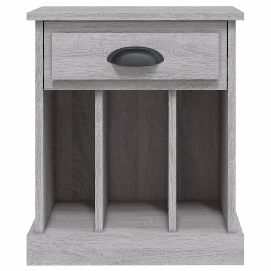 Bedside Cabinets Storage Compartment 43x36x50 cm Grey Sonoma 2 Piece