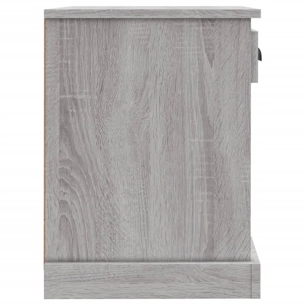 Bedside Cabinets Storage Compartment 43x36x50 cm Grey Sonoma 2 Piece