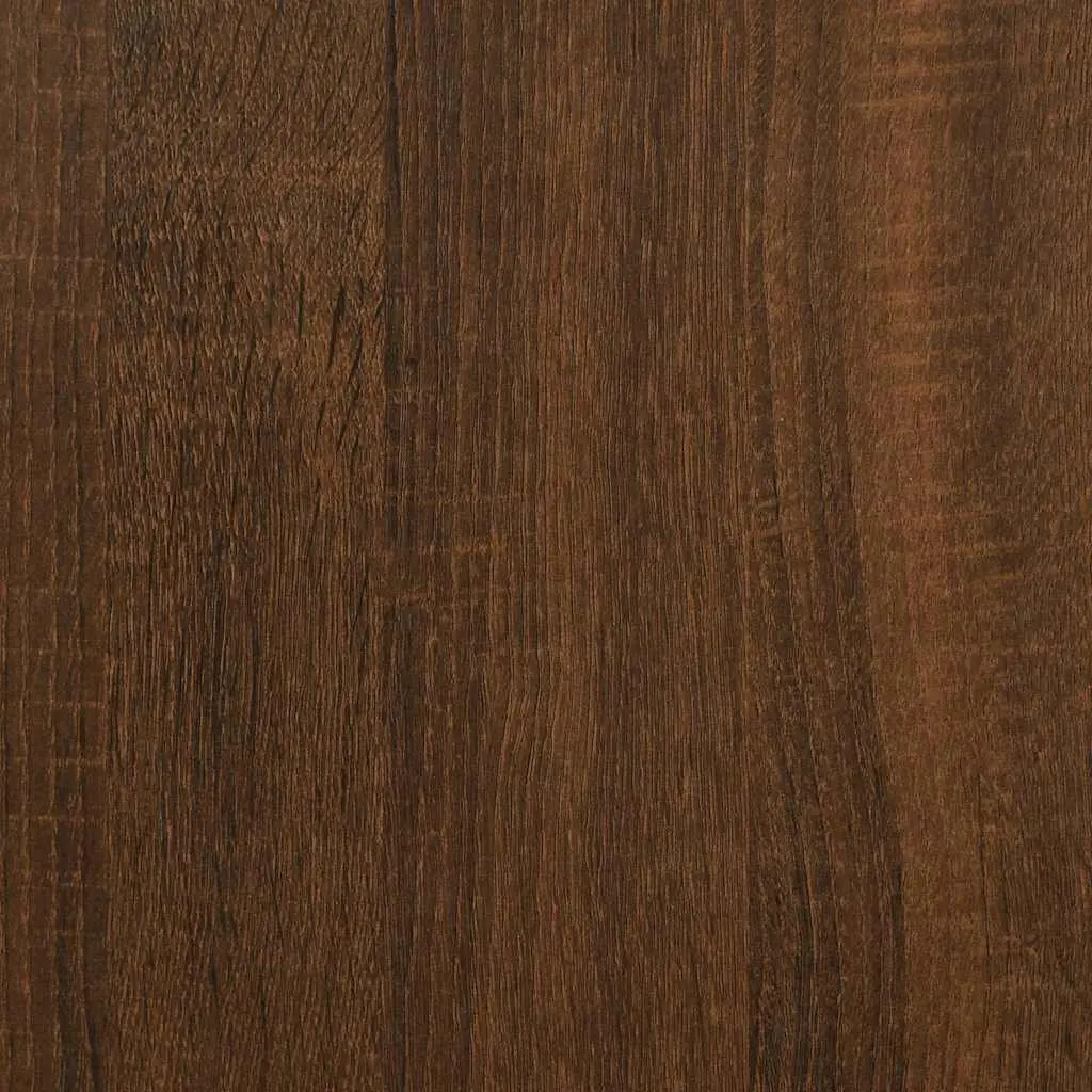 Wall-mounted Bedside Cabinets Storage Drawer 41.5 x 36 x 28 cm Brown Oak 2 Piece