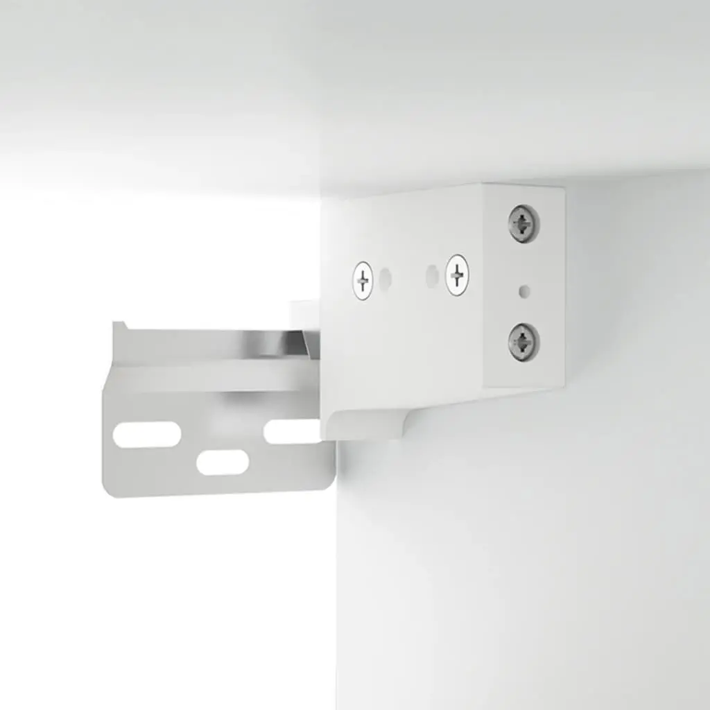 Wall Mounted TV Cabinet Space Saving 100x34.5x40 cm White