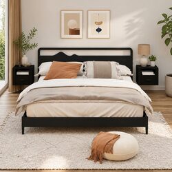 Wall-Mounted Bedside Cabinets for Storage - 2 pcs