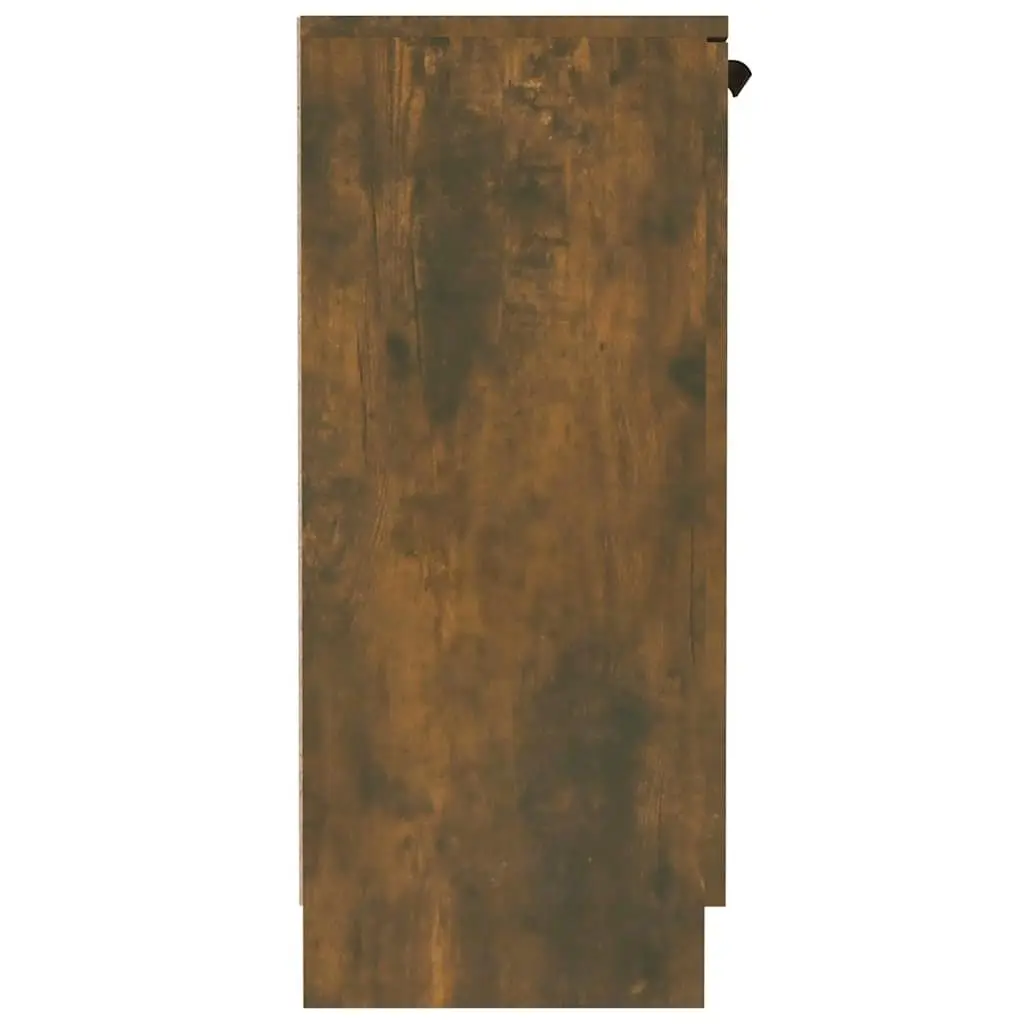 Engineered Wood Sideboard Storage Cabinet Brown 60x30x70cm Minimalist
