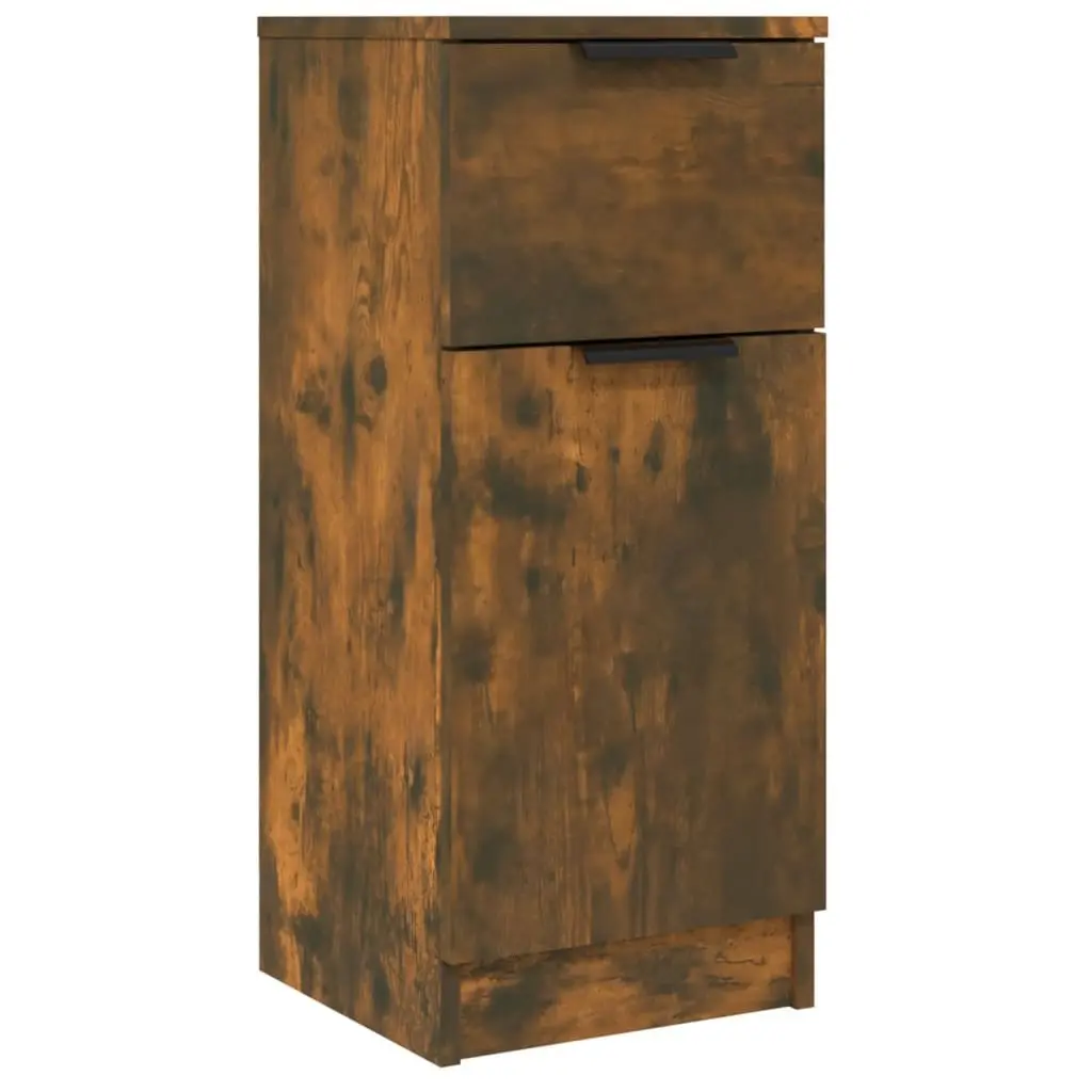 Sideboard Cabinet Storage Buffet Display Unit 2 pcs Brown Engineered Wood