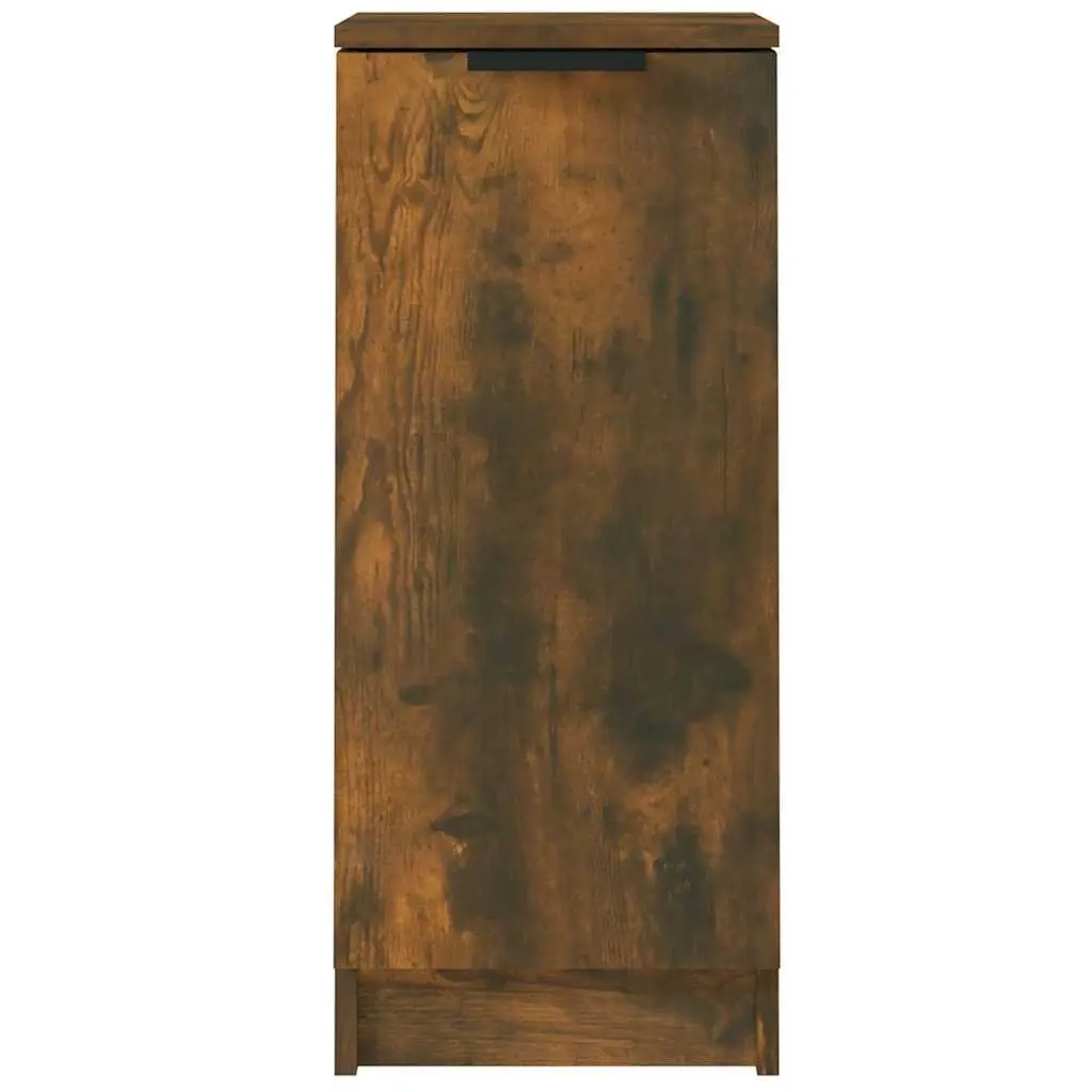 Sideboards 2 pcs Brown Storage Cabinet Engineered Wood 30x30x70 cm