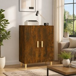 Engineered Wood Sideboard Storage Cabinet 70x34x90cm