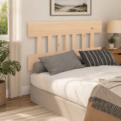 Solid Pine Bed Headboard 183.5cm with Rustic Finish