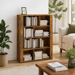 Engineered Wood Sideboard Storage Cabinet Brown 80x30x106cm
