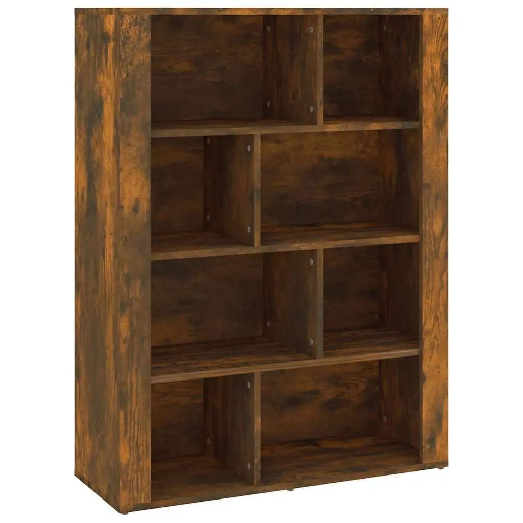 Sideboard Engineered Wood Storage Cabinet with Compartments 80x30x106cm Brown