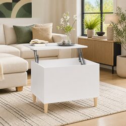 Engineered Wood Lift-Top Coffee Table 60x44.5x45 cm