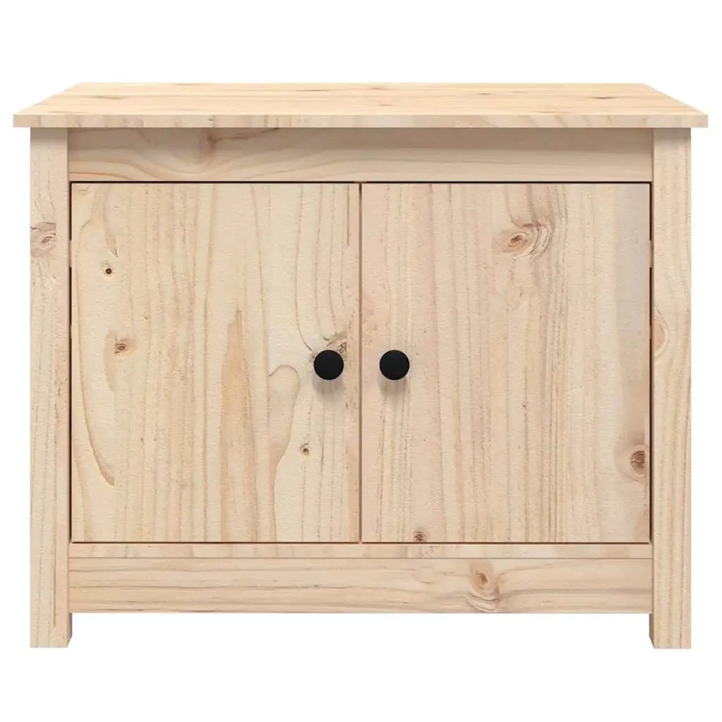 Coffee Table Storage Compartments 71x49x55cm Brown