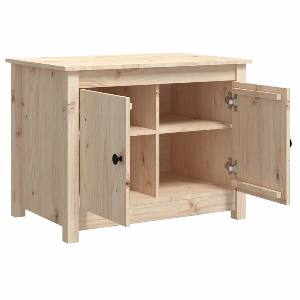 Coffee Table Storage Compartments 71x49x55cm Brown