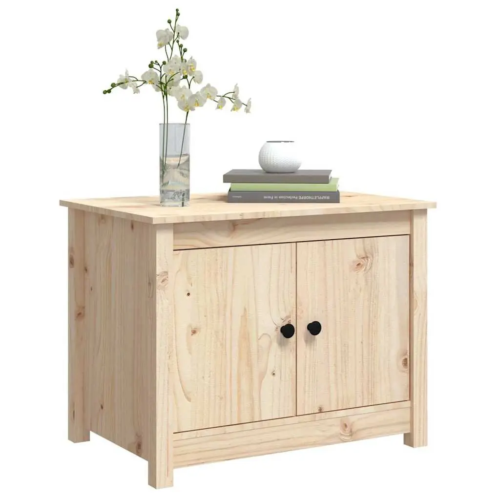 Coffee Table Storage Compartments 71x49x55cm Brown